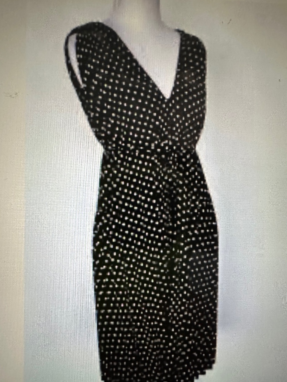 Max Studio Polka Dot Midi dress